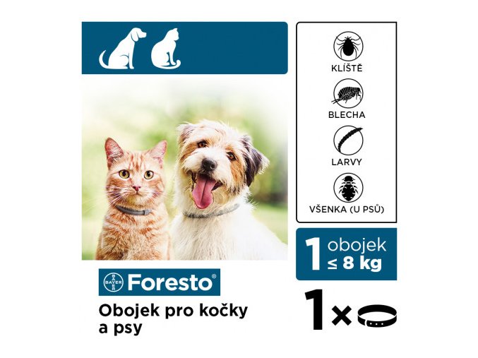 Foresto 38 obojok pre mačky a malých psov