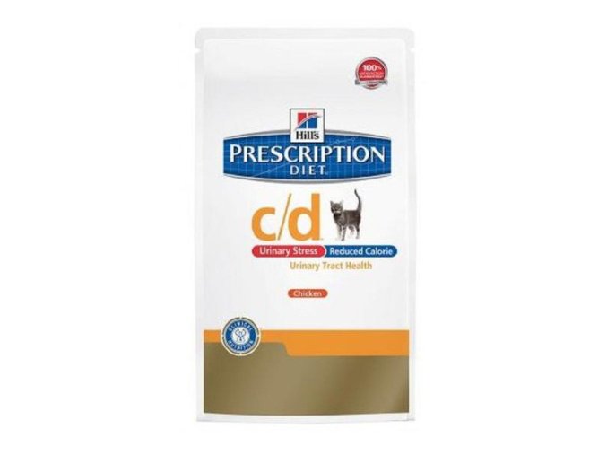 Hill's Fel. C/D Dry Urinary Stress Red. Calorie 4kg