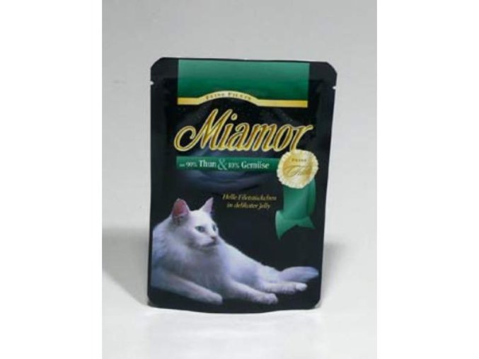Miamor Cat Filet kapsa tuniak+zelen. 100g