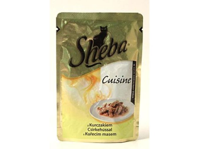 Sheba kapsa Cuisine kuracie mäso v šťave 85g