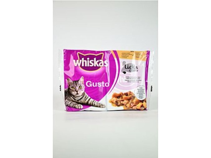 Whiskas kapsa Gusto L&C kuracie 85g