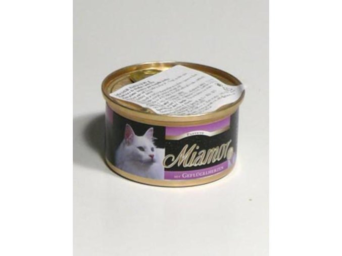 Miamor Cat paštéta kuracie srdcia 85g