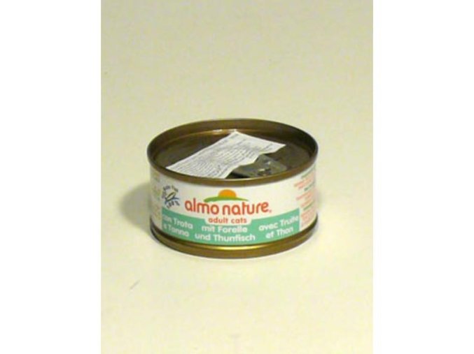 Almo Cat Nature Classic konz. pstruh+tuniak 70g