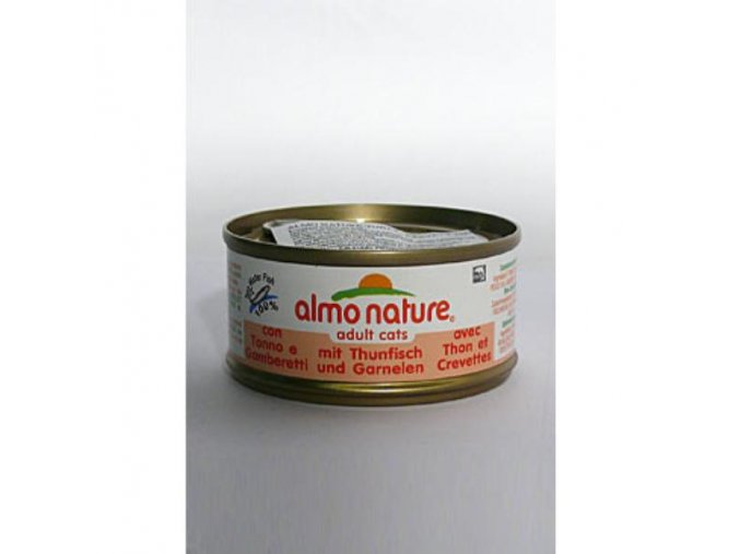 Almo Cat Nature Classic konz. krevety+tuniak 70g