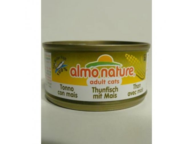 Almo Cat Nature Classic konz. kukurica+tuniak 70g