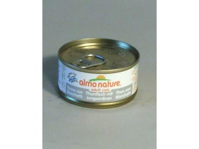 Almo Cat Nature Classic konz. sardinky+tuniak 70g