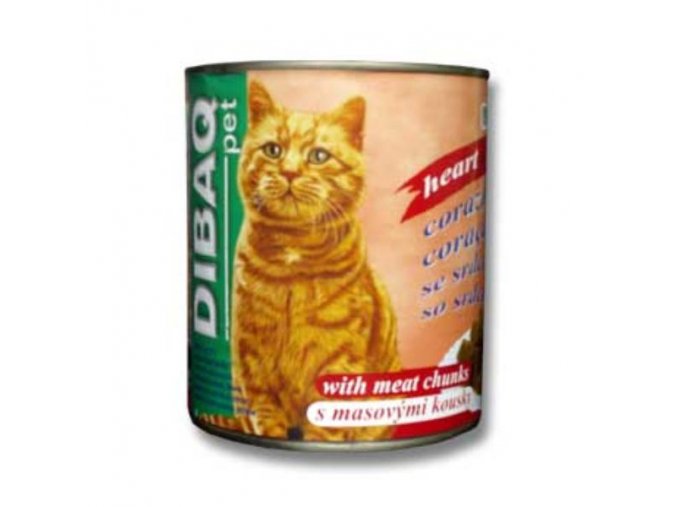 Dibaq Pet mačka konz. Srdce 810g