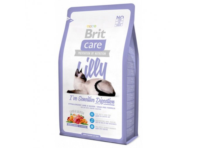 Brit Care Cat Lilly I´ve Sensitive Digestion 2kg