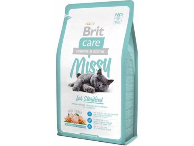 Brit Care Cat Missy for Sterilised 2kg