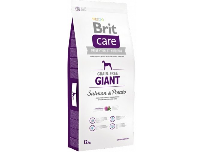 Brit Care Dog Grain-free Giant Salmon & Potato 12kg