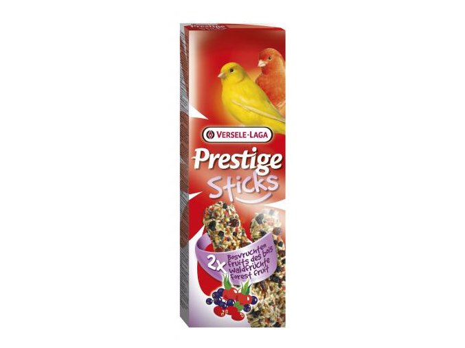Prestige Sticks Canaries Forest fruit - 2 tyčinky pre kanáriky s lesným ovocím 60g