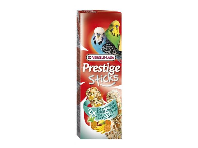 Prestige Sticks Budgies Exotic fruit - 2 tyčinky s ovocím pre andulky 60g