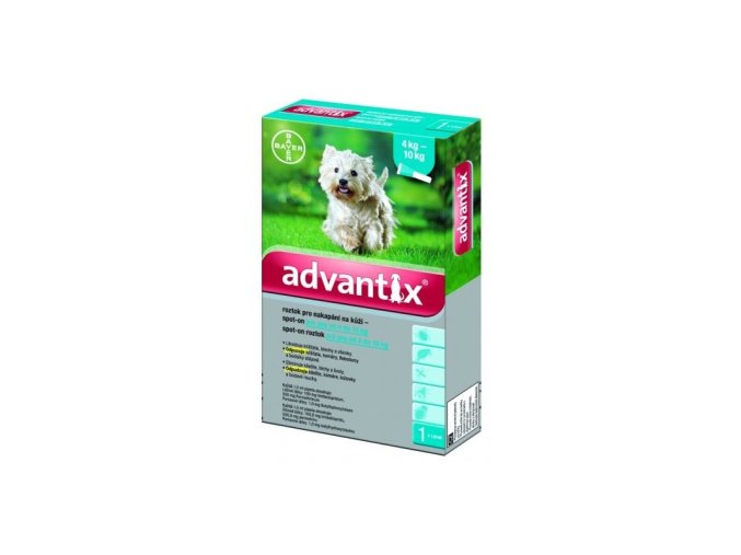 Advantix Spot On 1x1ml pre psov 4-10kg (1 pipeta)