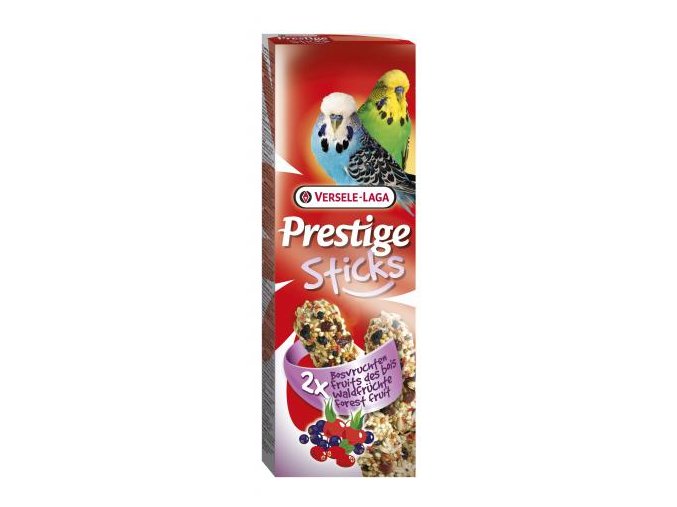 Prestige Sticks Budgies Forest fruit - 2 tyčinky s lesním ovocím pre andulky 60g