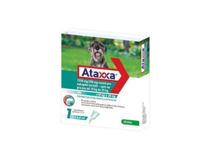 Ataxxa Spot-on Dog L 1250mg/250mg 1x2,5ml