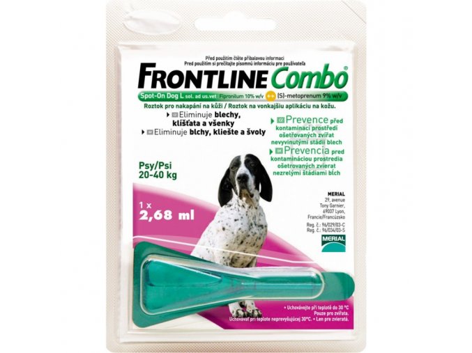 Frontline Combo Spot-on Dog L sol 1x2,68ml