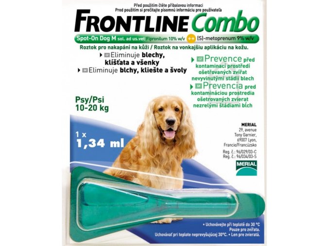 Frontline Combo Spot-on Dog M sol 1x1,34ml