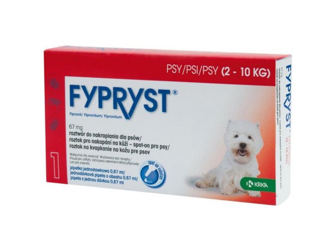 fypryst spot on dog s sol 1x067ml 2 10kg