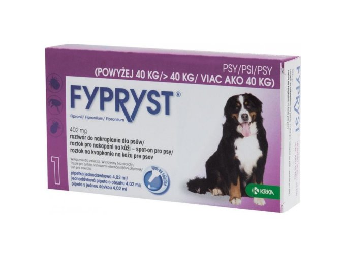 Fypryst Spot-on Dog XL sol 1x4,02ml (nad 40kg)