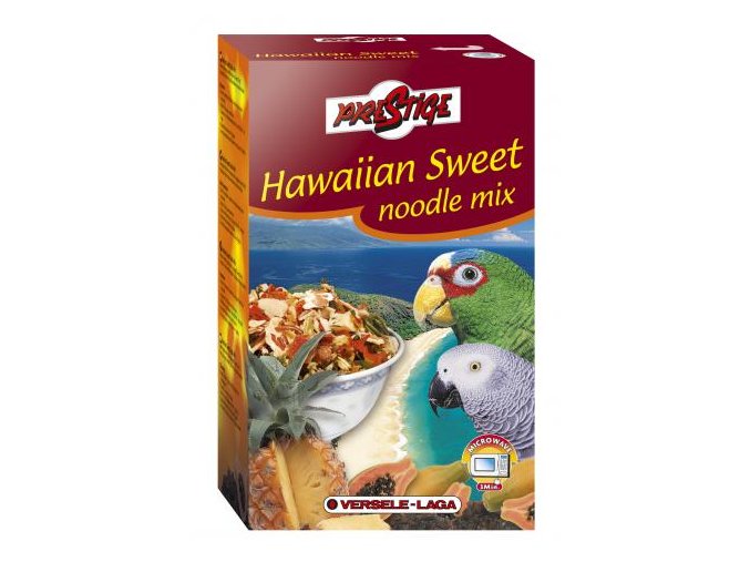 Hawaiian Sweet Noodlemix - 10 jednotlivo balených porcií cestovín do mikrovlnky s tropickým ovocím 400g