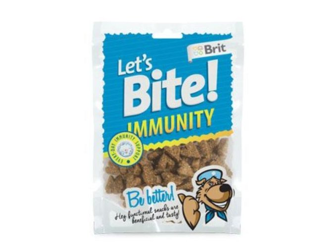 Brit pochúťka Let's Bite Immunity 150g