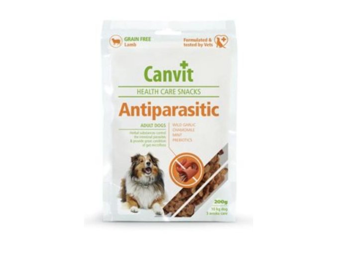 canvit snacks anti parasitic 200g