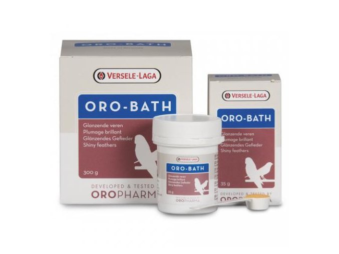 Oro-bath - špeciálna kúpelová soľ pre vtáky
