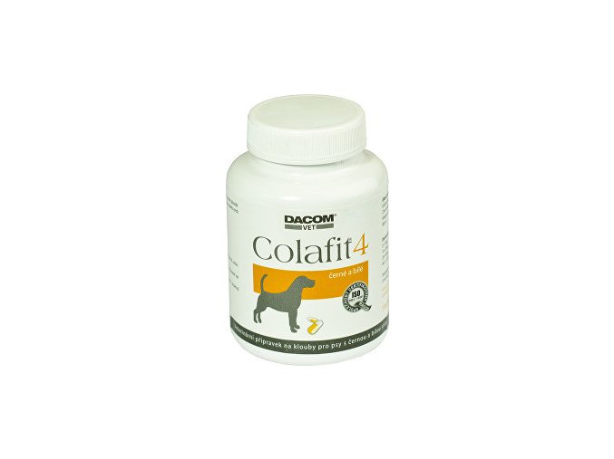 Colafit 4 na kĺby pre psov čiernych/bielych 100tbl