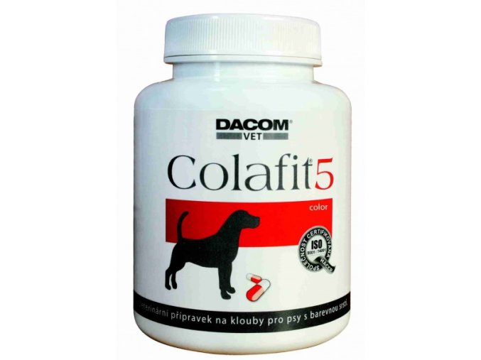 Colafit 5 na kĺby pre psov farebných 50tbl