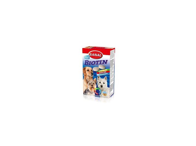 Sanal pes Biotin s vitamínmi 100tbl