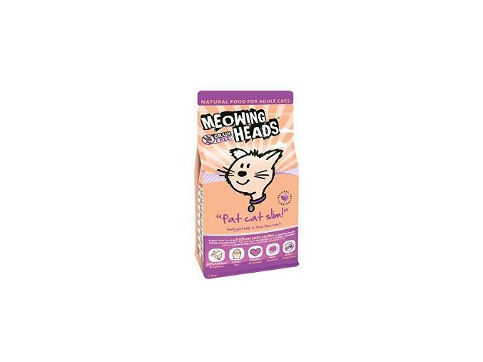 MEOWING HEADS Fat Cat Slim 1.5kg