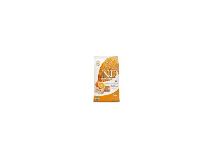N&D Low Grain CAT Adult Codfish & Orange 10kg