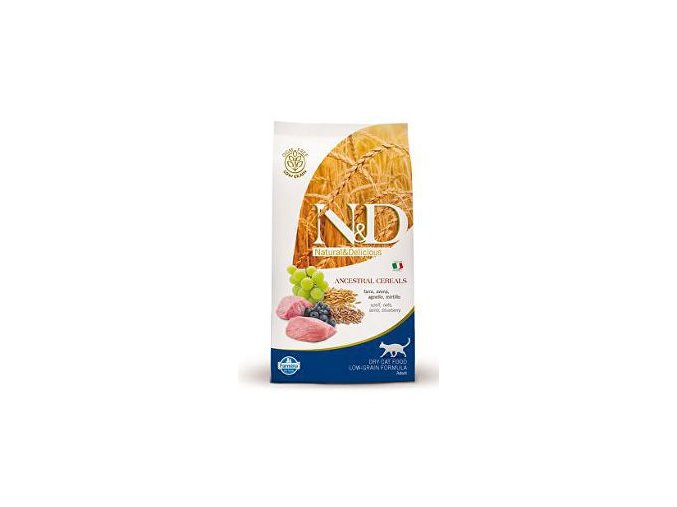 N&D Low Grain CAT Adult Lamb & Blueberry 1,5kg