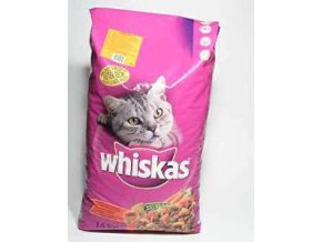 Whiskas Dry s kuracím mäsom 14 kg