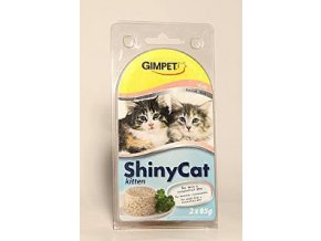 Gimpet konz. ShinyCat Junior kurča 2x85g