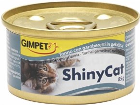 Gimpet konz. ShinyCat tuniak / krevety 2x70g