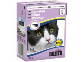 Bozita Cat kúsky v omáčke s krevetami Tetrapak 370g