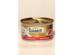 Gourmet Gold jemná paštéta s hovädzím 85g