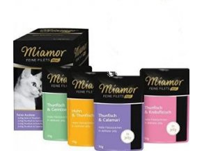 Miamor Cat Feine Filets Auslese kapsa Multi,4x2x50g