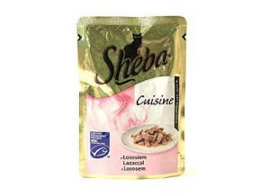 Sheba kapsa Cuisine losos v šťave 85g