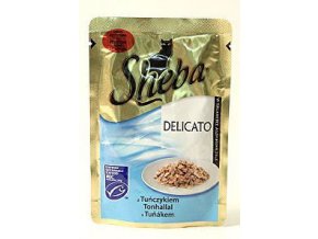 Sheba kapsa Delicato tuniak v želé 85g