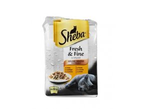 Sheba kapsa Fresh Fine hydinové výber 6x50g