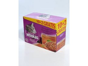 Whiskas kapsa Menu zo 4 druhov mäsa 12x100g