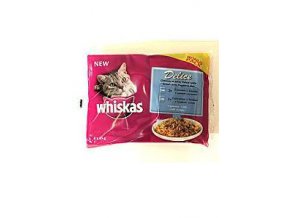 Whiskas kapsa Delice varené v pare Ryba 4pack 85g