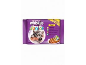 Whiskas kapsa Junior v šťave 4x100g