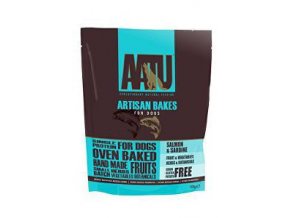 AATU Dog Artisan Bakes Salmon & Sardine 150g