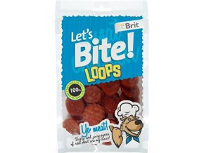 Brit pochúťka Let's Bite Loops 80g