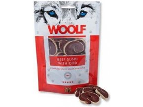 WOOLF beef sushi with cod 100g