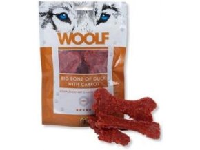 WOOLF big bone of duck with carrot 100g