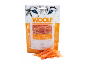 WOOLF chicken and seafood 100g